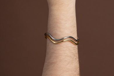Bracelete Minimalista Curvas